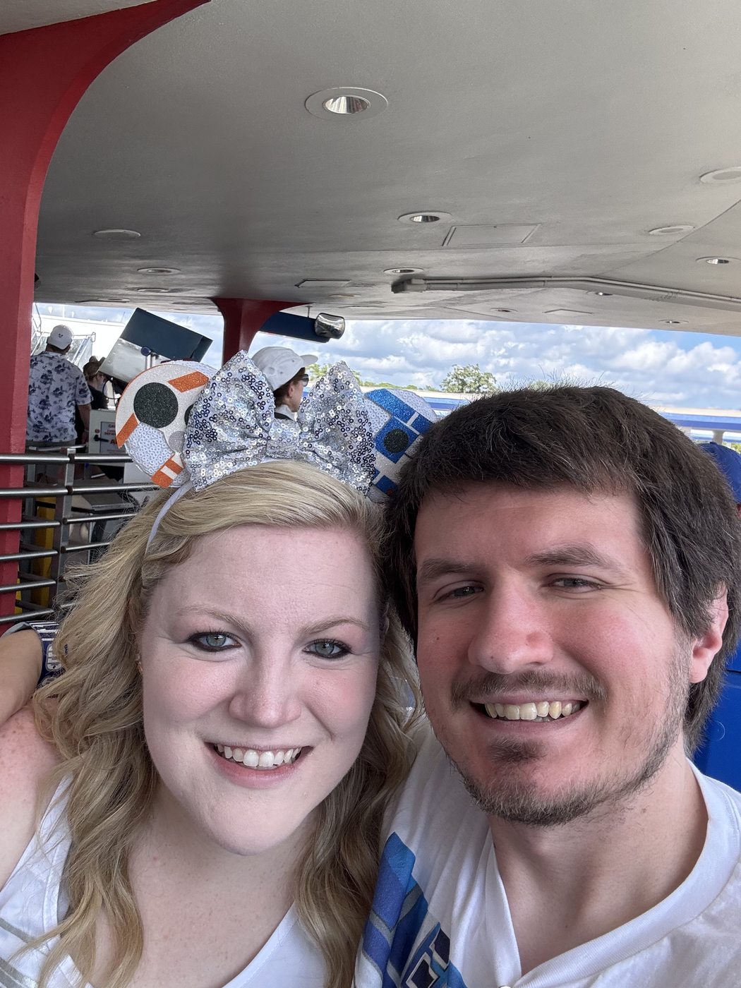 Kaitlyn and Nicholas together at Magic Kingdom